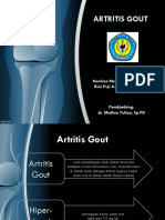 Artritis Gout: Novriza Mestika (102117135) Rini Puji Astuti (102117142)