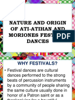 Nature and Origin of Festival Dances