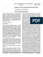 IRJET-Review On Implementation of OFDM System Using SDR