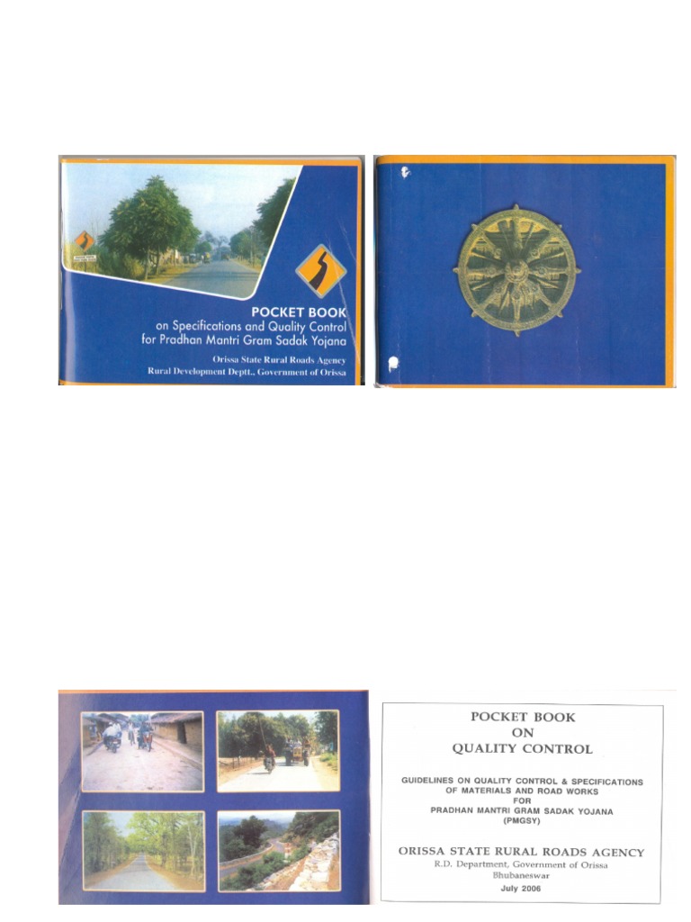 Standard Specifications PMGSY Pocket Book pdf