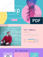 Unique Powerpoint Template: See More