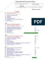 Plan de Estudios Profesorado Economía - Pcia de Bs As