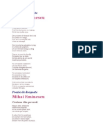 Poezie de dragoste- Mihai Eminescu.docx