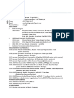 CV in English PDF