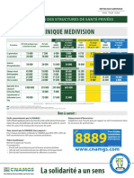 Affiche Tarification Secteur Privé