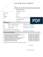 Daftar Riwayat Hidup: I.Data Pribadi