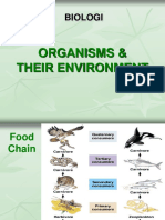 Biologi: Organisms & Their Environment