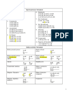 Tabla Formulas PDF