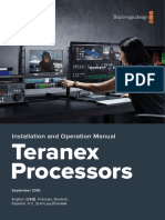 Teranex Manual