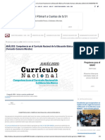 ANÁLISIS - Competencia en El Currículo Nacional de La Educación Básica (Fernando Gamarra Morales) - EDUCACIONENRED - Pe