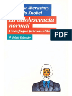 Aberastury Arminda - La Adolescencia Normal - Un Enfoque Psicoanalitico