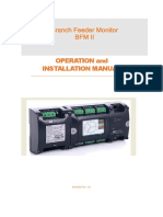 Branch Feeder Monitor BFM Ii: Operation and Installation Manual