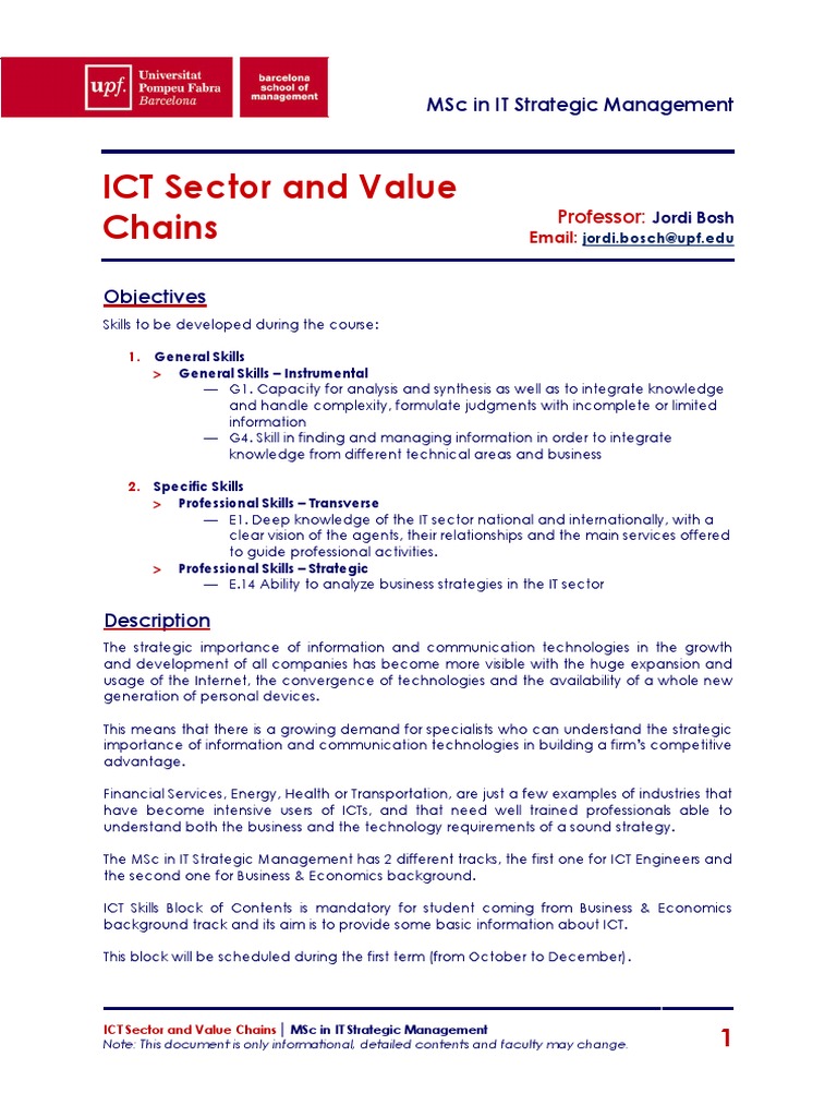 Ict Value Chain _ Unterschied zwischen Value Chain und Supply Chain – DTQFP
