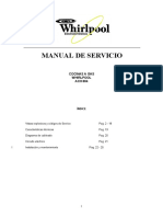 Manual de servicio cocinas a gas Whirlpool ACH 804