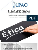 ETICA Y DEONTOLOGIA Exposicion
