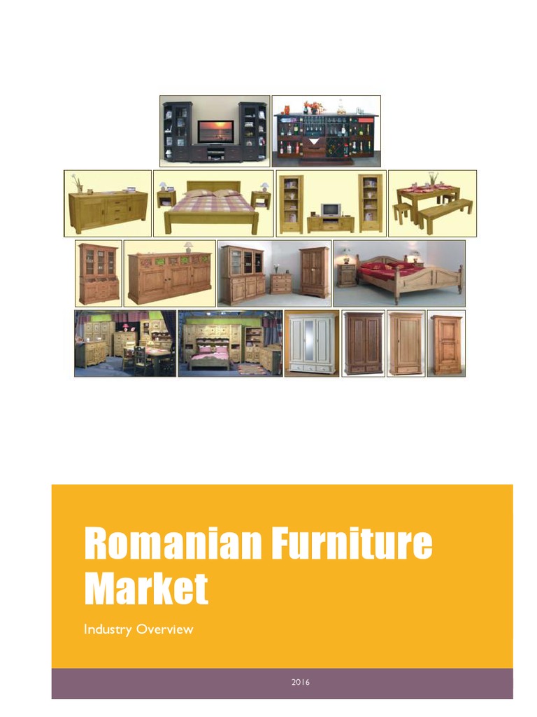 Romanian Furniture Market PDF Industries Romania