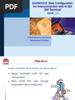 OAX000200 SoftX3000 Data Configuration for h.323 Sip Terminal ISSUE2.0-20041018-A