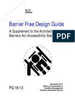 VA Barrier Free Design Guide tailored for accessibility