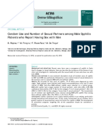 Condom Use and Number of Sexual Partners Among Ma 2010 Actas Dermo Sifiliogr