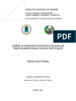 Estatica de Los Suelos Blandos Finos en Diques Verticales, Manuela Carreiro, 2007 PDF