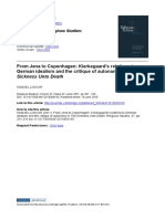 Religious Studies Volume 47 issue 02 2011 [doi 10.1017%2FS0034412510000193] LONCAR, SAMUEL -- From Jena to Copenhagen- Kierkegaard's relations to German idealism and the critique of autonomy in The Si.pdf