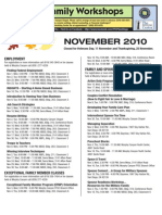 SDFFSC Nov10 Workshops