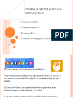 Trastornos Generalizados del Desarrollo: Autismo, Asperger, Rett y Desintegrativo