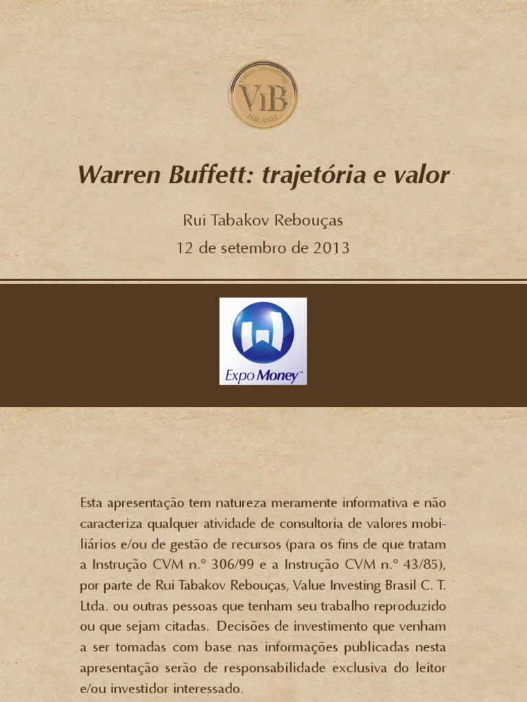 Warren Buffett intelligence overview