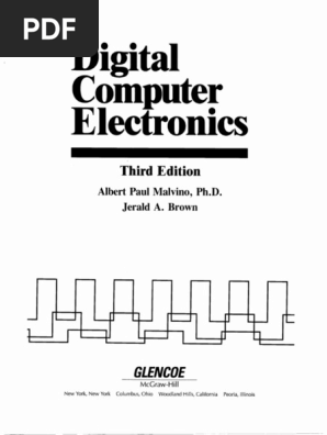 Digital Computer Electronics: Malvino, Albert P., Brown