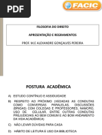 Apresentação de Filosofia Do Direito