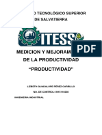 Definicion de Productividad PDF