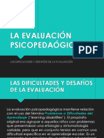 La Evaluación Edu