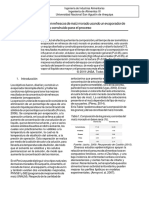 Efecto de La Evaporación en Refrescos de Maíz Morado Usando Un Evaporador de Simple Efecto Diseñado y Construido para El Proceso