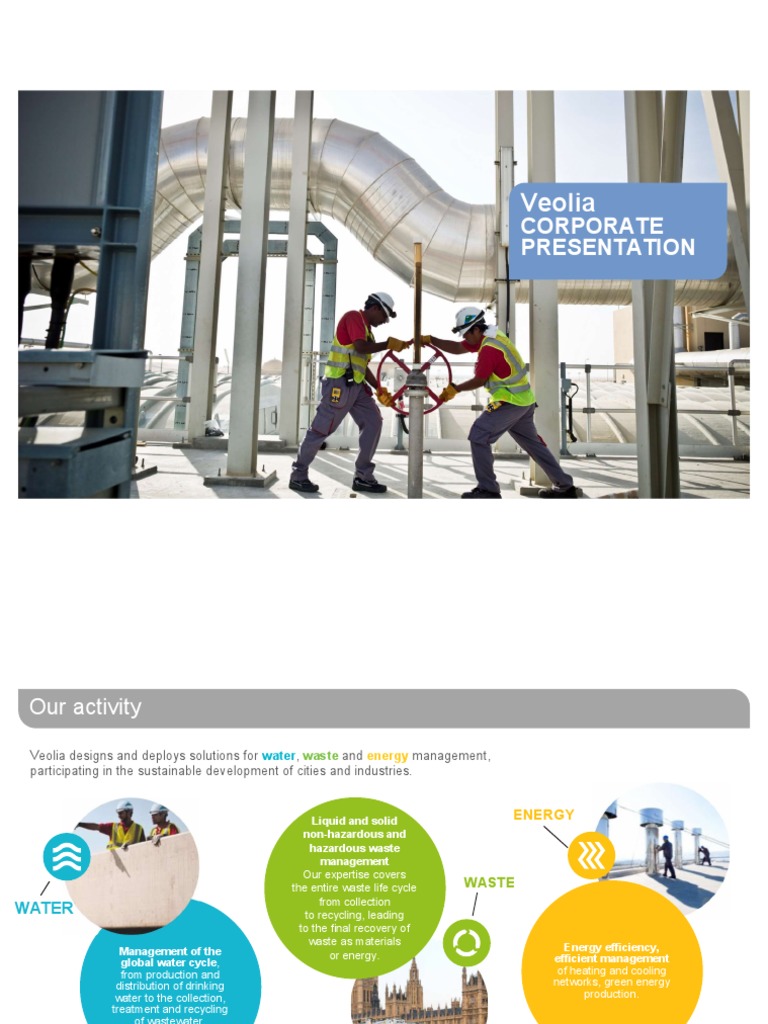 Veolia Water Technology Presentation.pdf Sewage Treatment Water