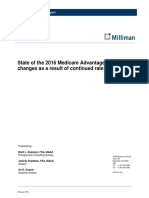 Millman 2016 Analysis of Medicare Industry