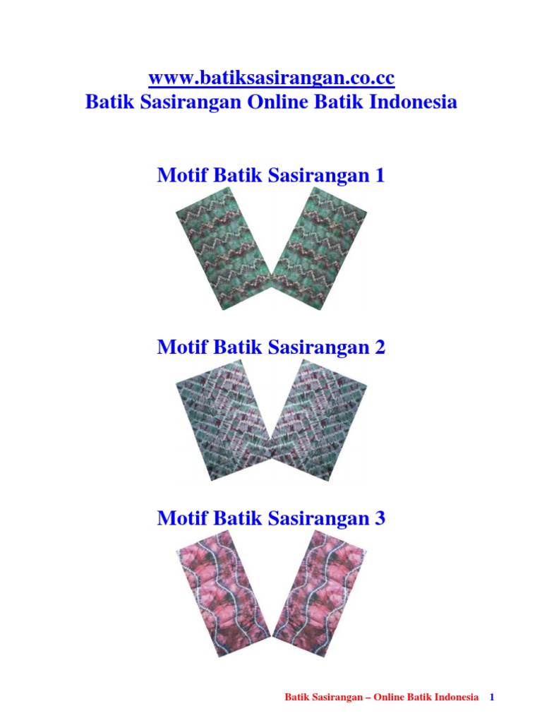  Batik  Sasirangan 1 Online Batik  Indonesia 
