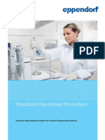 SOP - Standard Operating Procedure for Manual Dispensing Systems