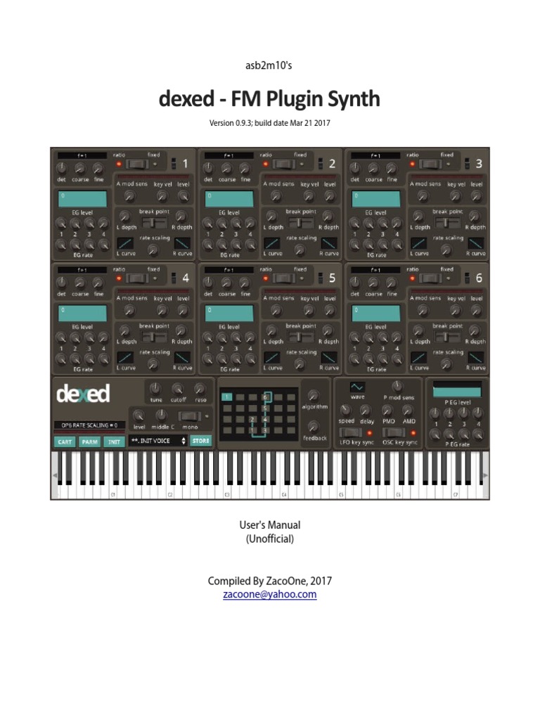 Dexed 2024 fm synth