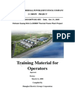 300 MW Thermal Power Plant Training Material For Operators