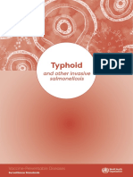 WHO SurveillanceVaccinePreventable 21 Typhoid R1