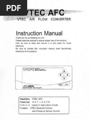 Vafc Wiring | PDF