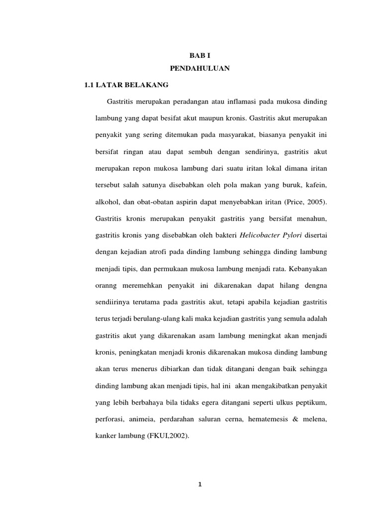 Bab I Pendahuluan 1 1 Latar Belakang