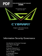 Chapter 1 Information Security Governance Final