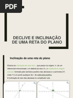 01 GA Declive e Inclinação de Uma Reta