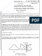 Methods of Sampling and Test For Paints, Varnishes and Related - Products