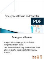 Emergency Rescue and Transfer