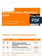 Precise Levelling PDF