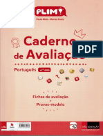 Caderno de Avaliação Português - 2º Ano PLIM