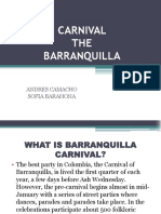 Carnival THE Barranquilla: Andres Camacho Sofia Barahona