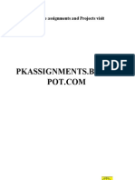 Pkassignments - Blogs: For More Assignments and Projects Visit